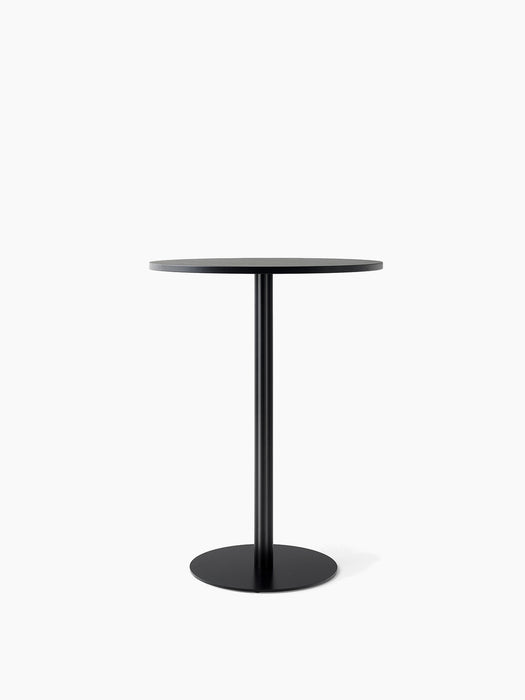 Harbour Column Bar Table - Black Oak