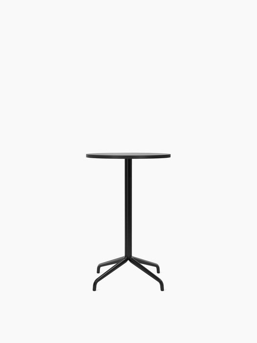 Harbour Column Counter Table - Black Oak