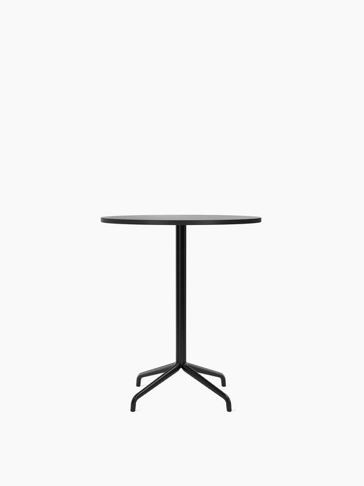 Harbour Column Counter Table - Black Oak