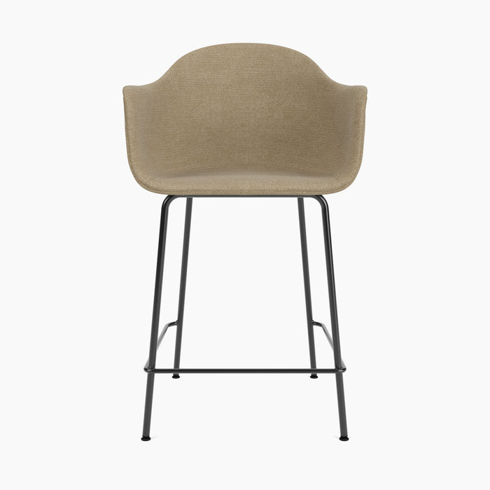 Harbour Counter Chair, Upholstered - Audo Bouclé 02