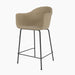 Harbour Counter Chair, Upholstered - Audo Bouclé 02