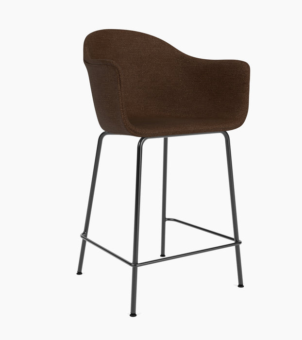 Harbour Counter Chair, Upholstered - Audo Bouclé 07