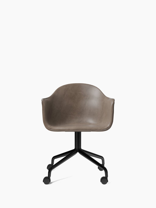 Harbour Dining Chair, Black Star Base w/Casters - Dakar 0311