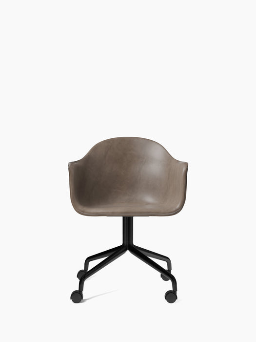 Harbour Dining Chair, Black Star Base w/Casters - Dakar 0311