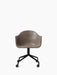Harbour Dining Chair, Black Star Base w/Casters - Dakar 0311
