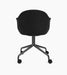 Harbour Dining Chair, Black Star Base w/Casters - Sierra 1001