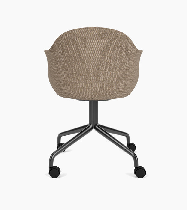 Harbour Dining Chair, Black Star Base w/Casters - Logan Flint