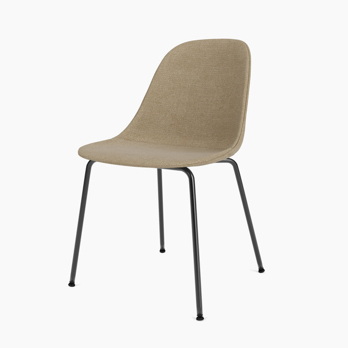 Harbour Side Dining Chair, Black Steel Base - Audo Boucle 02