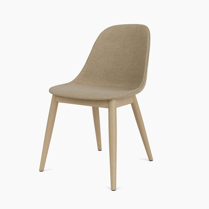Harbour Side Dining Chair, Wooden Base - Audo Bouclé 02