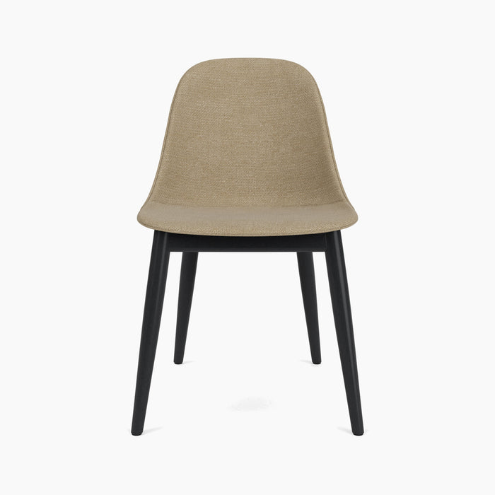 Harbour Side Dining Chair, Wooden Base - Audo Bouclé 02