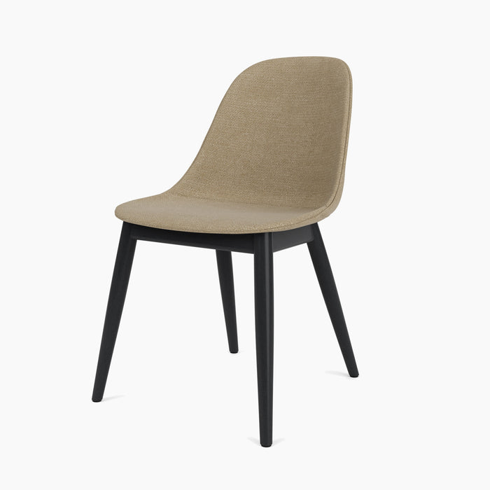 Harbour Side Dining Chair, Wooden Base - Audo Bouclé 02