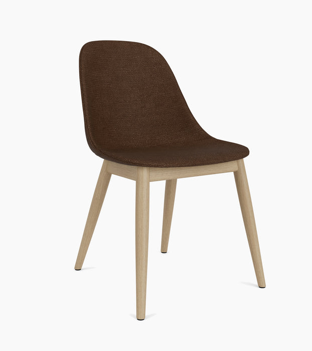 Harbour Side Dining Chair, Wooden Base - Audo Bouclé 07