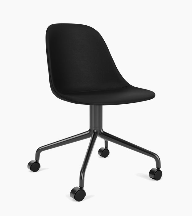 Harbour Side Dining Chair, Black Star Base w/Casters - Sierra 1001