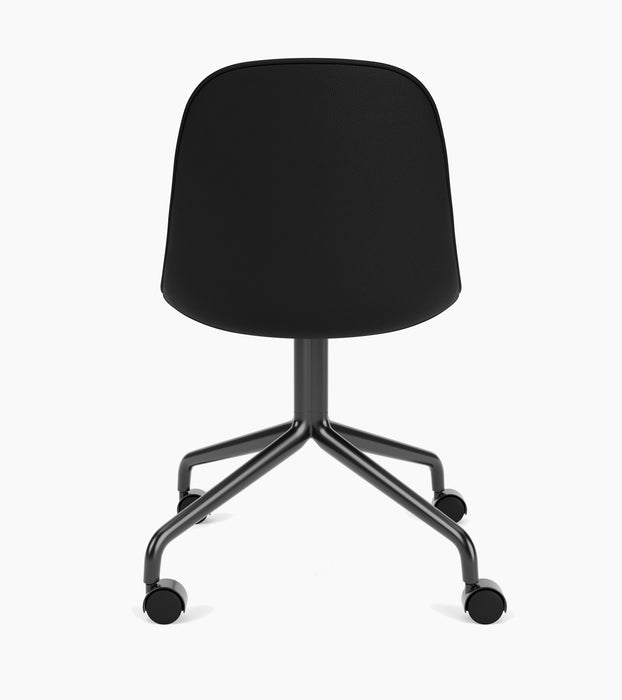 Harbour Side Dining Chair, Black Star Base w/Casters - Sierra 1001