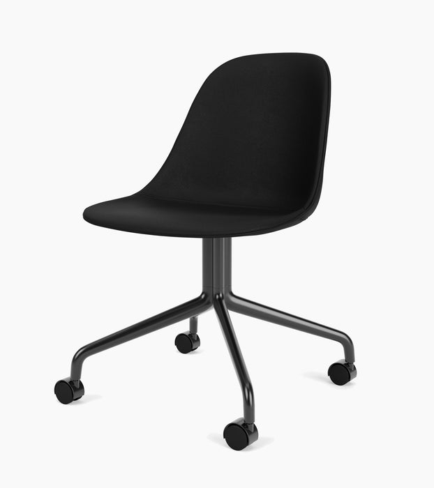 Harbour Side Dining Chair, Black Star Base w/Casters - Sierra 1001
