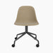 Harbour Side Dining Chair, Black Star Base w/Casters - Audo Bouclé 02