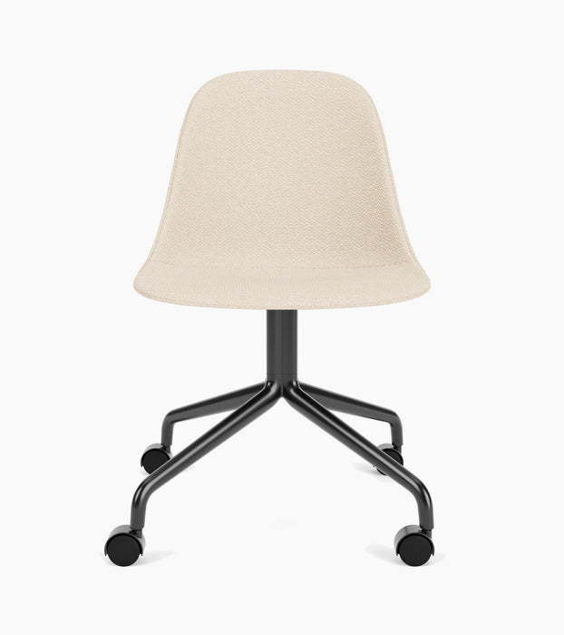 Harbour Side Dining Chair, Black Star Base w/Casters - Logan Jasmine