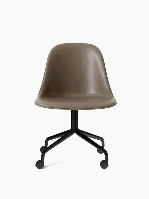 Harbour Side Dining Chair, Polished Aluminium Star Base w/Casters - Dakar 0250