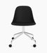 Harbour Side Dining Chair, Polished Aluminium Star Base w/Casters - Sierra 1001