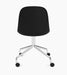 Harbour Side Dining Chair, Polished Aluminium Star Base w/Casters - Sierra 1001