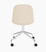 Harbour Side Dining Chair, Polished Aluminium Star Base w/Casters - Logan Jasmine