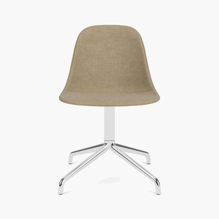 Harbour Side Dining Chair, Polished Aluminium Star Base - Audo Bouclé 02