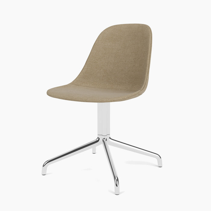 Harbour Side Dining Chair, Polished Aluminium Star Base - Audo Bouclé 02