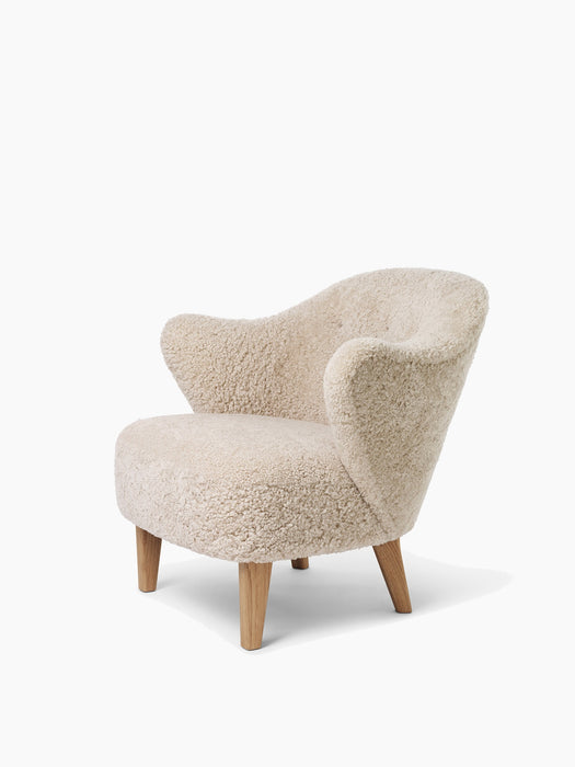 Ingeborg Lounge Chair, Sheepskin - Sheepskin Moonlight