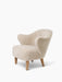 Ingeborg Lounge Chair, Sheepskin - Sheepskin Moonlight