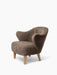 Ingeborg Lounge Chair, Sheepskin - Sheepskin Sahara