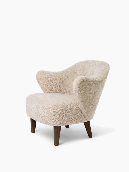 Ingeborg Lounge Chair, Sheepskin - Sheepskin Moonlight