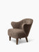 Ingeborg Lounge Chair, Sheepskin - Sheepskin Sahara