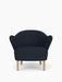 Ingeborg Lounge Chair, Textile - FIord 0782