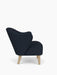 Ingeborg Lounge Chair, Textile - FIord 0782