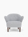 Ingeborg Lounge Chair, Textile - Fiord 0751