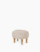 Ingeborg Ottoman, Sheepskin - Sheepskin Moonlight