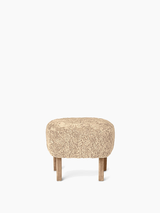 Ingeborg Ottoman, Sheepskin - Sheepskin Honey