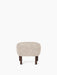 Ingeborg Ottoman, Sheepskin - Sheepskin Moonlight