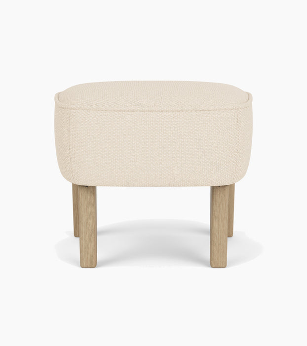 Ingeborg Ottoman, Textile - Logan Jasmine