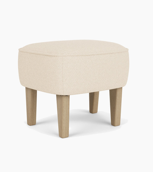 Ingeborg Ottoman, Textile - Logan Jasmine