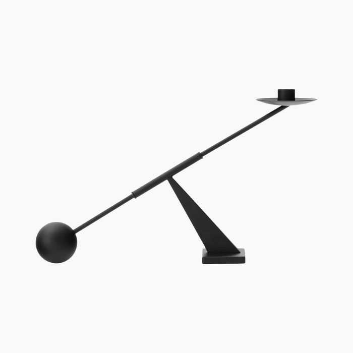 Interconnect Candle Holder, Small - Black