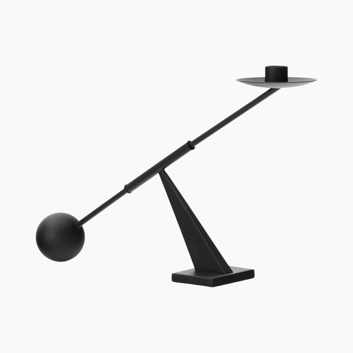 Interconnect Candle Holder, Small - Black