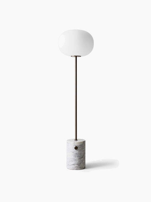 JWDA Floor Lamp - White Marble | Bronzed Brass