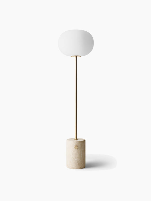 JWDA Floor Lamp - Travertine | Brushed Brass
