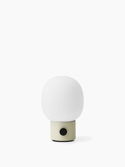 JWDA Table Lamp, Portable - Alabaster White