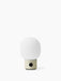 JWDA Table Lamp, Portable - Alabaster White