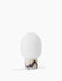 JWDA Table Lamp, Large - Calacatta Viola Marble