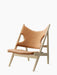 Knitting Lounge Chair, Leather - Dunes Camel 21004