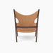 Knitting Lounge Chair, Leather - Dunes Camel 21004