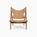 Knitting Lounge Chair, Leather - Dunes Camel 21004
